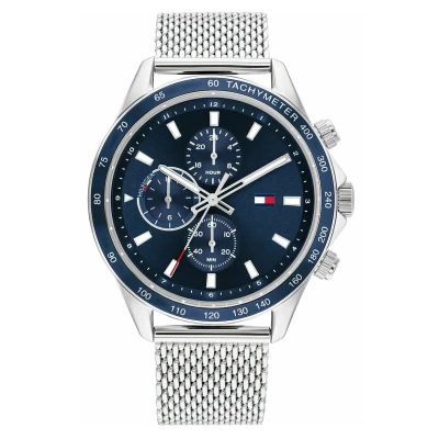 Image of Tommy Hilfiger Watch, Men&#039;s, Size: One Size, Silber