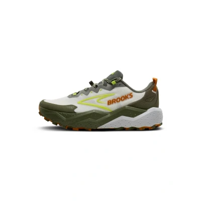Image of Brooks Caldera 8 Trail running shoes, Men&#039;s, Size: 9, Dusty olive lime oyster shoes