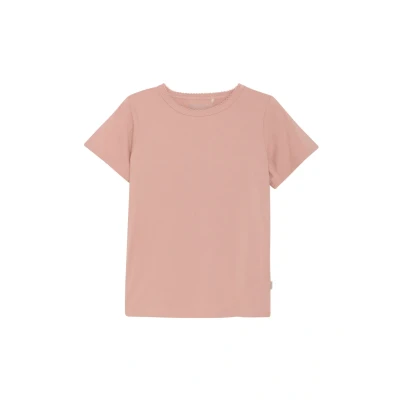 Image of Minymo Basic Tshirt for kids, Size: 5y, Misty rose