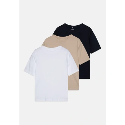 Image of Name it Nkmvobbo Loose 3 PACK Basic Tshirt for kids, Size: 13 14y, Dark sapphire