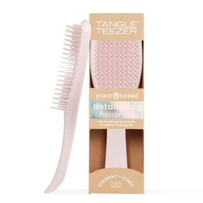 Image of Tangle Teezer The Ultimate Detangler Plant Brush Marshmallow Pink