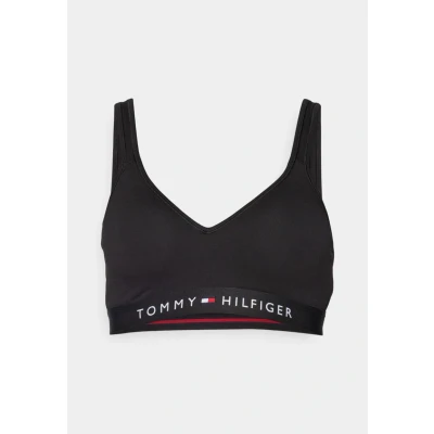 Image of Tommy Hilfiger Bralette LIFT Bustier, Women&#039;s, Size: Small, Black