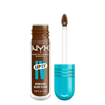 Image of NYX Professional Makeup Lip IV Hydrating Gloss Stain (Various Shades) Cocoa Quench!