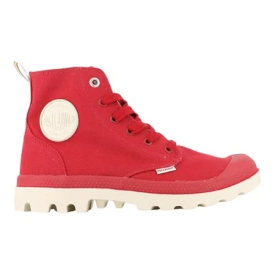 Image of Palladium Pampa DUO Chrome Hightop trainers, Size: 40, Chili pepper shoes