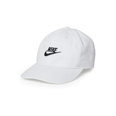 Image of Nike Sportswear CLUB Unisex Cap for kids, Size: 20 7/8 22 1/4, White/black