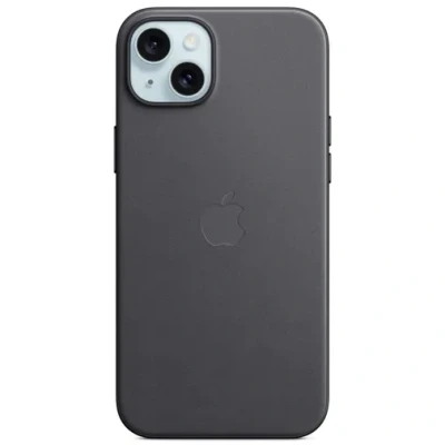 Image of Apple MagSafe Textiel Back Cover Black iPhone 15 Plus