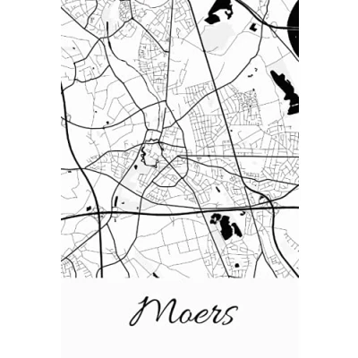Image of Moers: deine Stadt, Region, Heimat! Notizbuch DIN A5 liniert 120 Seiten Geschenk