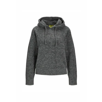 Image of JJXX Hoodie, Women&#039;s, Size: Small, Dark grey melange
