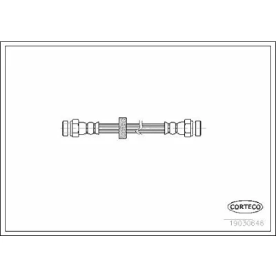 Image of Brake Hose CORTECO 19030646
