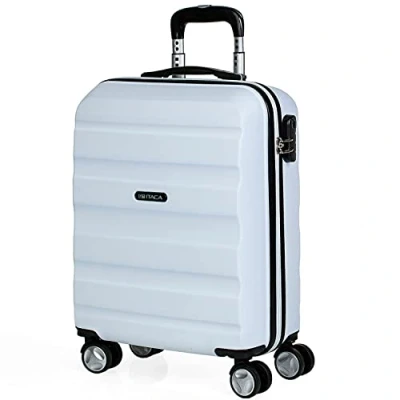 Image of ITACA Elba Basic, 2 suitcases M/L, White, Basic