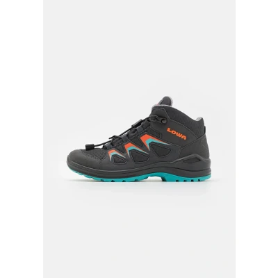 Image of Lowa Innox EVO GTX QC JR Unisex Hiking shoes for kids, Size: 11K, Graphit/arktis Leather and textile