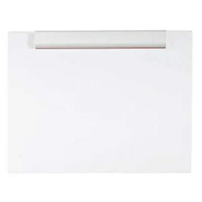 Image of MAUL MAULpro A3 Clipboard, Plastic Writing Board in DIN Landscape Format, Clipboard for Hanging, Drawing with Modern Clip Paper, Office, Kitchen and Workshop, White