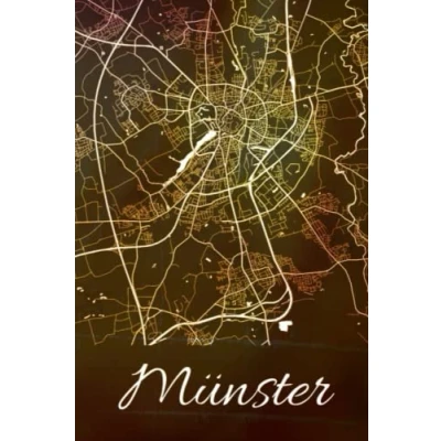 Image of Münster: deine Stadt, Region, Heimat! Notizbuch DIN A5 blanko 120 Seiten Geschenk