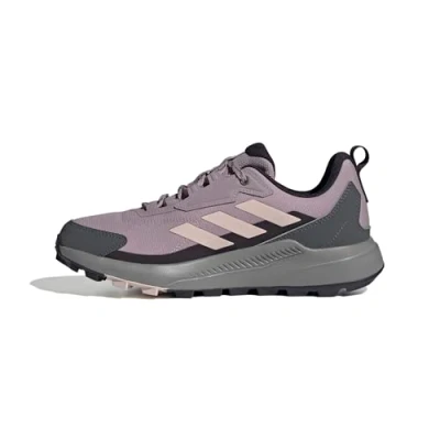 Image of adidas Women&#039;s Terrex Anylander Rain.rdy Hiking Shoes, Preloved Fig Putty Mauve Aurora Black, 5.5 UK