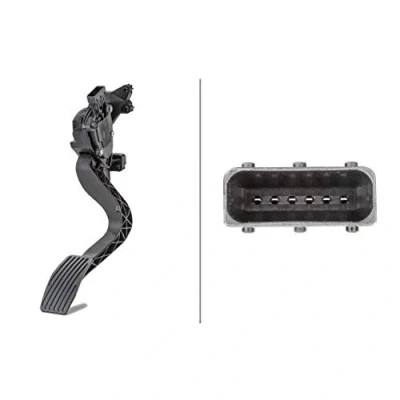 Image of Sensor, accelerator pedal position HELLA 6PV 010 175 731