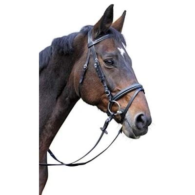 Image of Covalliero Kerbl 326139 Bridle Classic Leather Black Full
