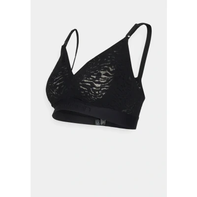 Image of Calvin Klein Underwear Triangle bra, Women&#039;s, Size: XS, Black