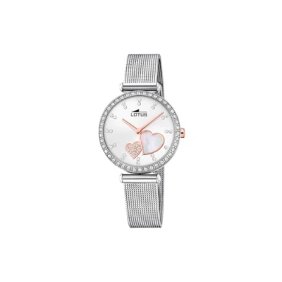 Image of Lotus Bliss Watch, Women&#039;s, Size: One Size, White