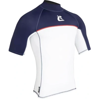 Image of Cressi Shield Man Rash Guard Short/SL Protective for Sup and Water Sports, Men&#039;s