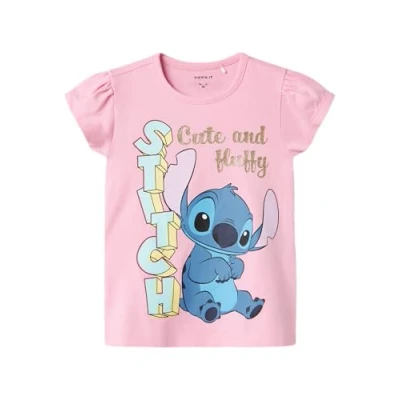 Image of Name it Nmffolly Print Tshirt for kids, Size: 9 12m, Pink frosting