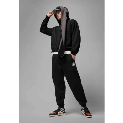 Image of Jordan Tracksuit bottoms, Men&#039;s, Size: Large, Black/white