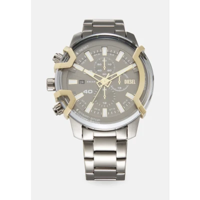 Image of Diesel Griffed Chronograph watch, Men&#039;s, Size: One Size, Gunmetal