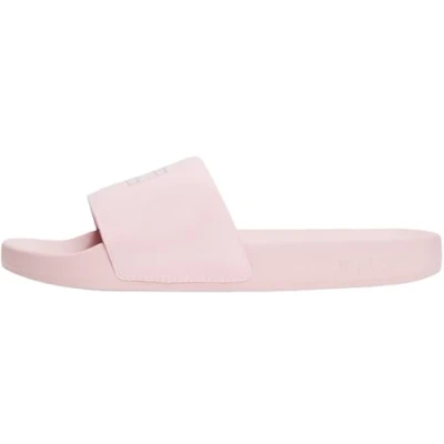 Image of Tommy Jeans Pool slides, Women&#039;s, Size: 36, Misty pink shoes