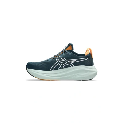 Image of ASICS Men&#039;s Gel Nimbus 27 Tr Sneaker, Nature Bathing Tranquil Teal, 13 UK