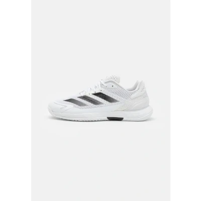 Image of adidas Performance Defiant Speed 2 Multicourt tennis shoes, Men&#039;s, Size: 6.5, Footwear white/core black/grey one Textile/synthetics