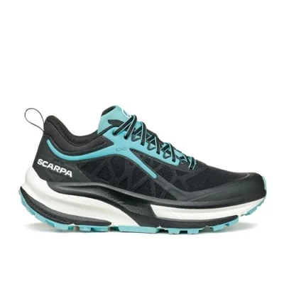 Image of Scarpa Golden GATE ATR GORE TEX Hiking shoes, Women&#039;s, Size: 6.5, Black/aruba blue Textile/synthetics