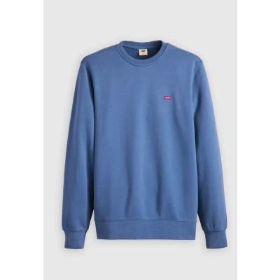 Image of Levi&#039;s THE Original CREW Sweatshirt, Men&#039;s, Size: XS, Dutch blue