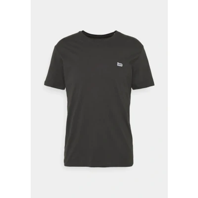Image of Lee SS Patch LOGO TEE Basic Tshirt, Men&#039;s, Size: 4XL, Washed black