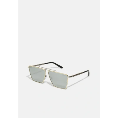 Image of Versace Unisex Sunglasses goldcoloured/silvercoloured/blue, Size: 64, Gold coloured/silver coloured/blue