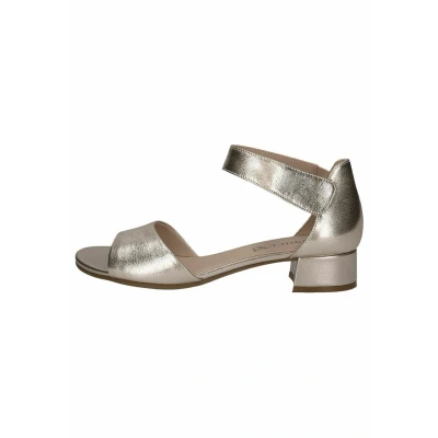 Image of Caprice Sandals, Women&#039;s, Size: 4, Platin metal Leather
