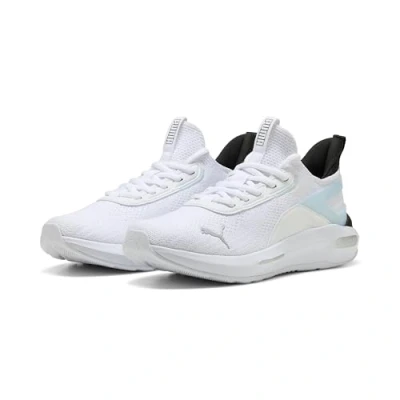 Image of Puma Softride ENZO 5 Unisex Training shoe white/silvercoloured/black, Size: 4, White/silver/coloured/black shoes