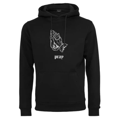 Image of Mister Tee DARK PRAY Hoodie, Men&#039;s, Size: XXL, Black
