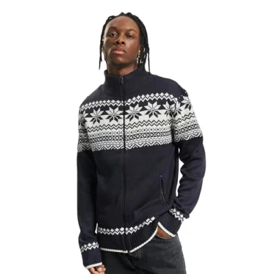 Image of Brandit Norweger Cardigan, Men&#039;s, Size: 4XL, Navy