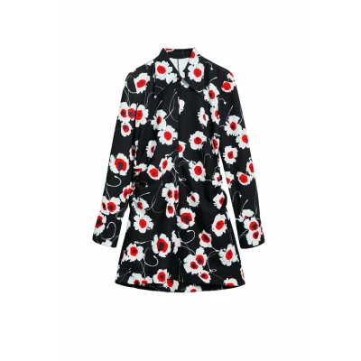 Image of Desigual Shirt dress, Women&#039;s, Size: 10, Black