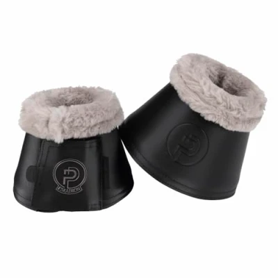 Image of Eskadron Softslate Faux Fur Jumping Boots Black Platinum 2025, Size: XXL