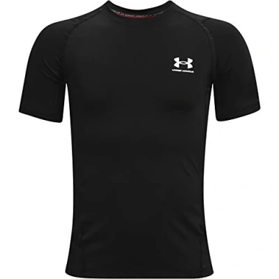 Image of Under Armour Boys Heat Gear Short Sleeve T Shirt Junior