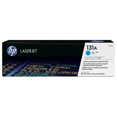 Image of HP CF211A 131A Original LaserJet Toner Cartridge, Cyan, Single Pack