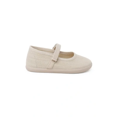 Image of Pisamonas Merceditas Ligero Cierre Adherente Baby shoes for kids, Size: 4.5K/5K, Crudo