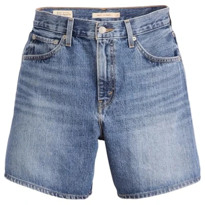 Image of Levi&#039;s HIGH Baggy Denim shorts, Women&#039;s, Size: 32, Worn memory short