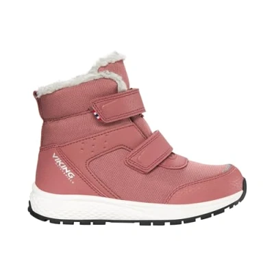 Image of Viking Equip WARM WP Winter boots for kids, Size: 9K, Pink Textile/synthetics