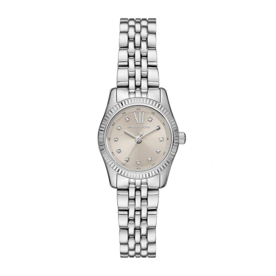 Image of Michael Kors Lexington Watch silvercoloured, Women&#039;s, Size: One Size, Silver coloured