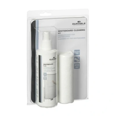 Image of Durable whiteboard cleaning kit