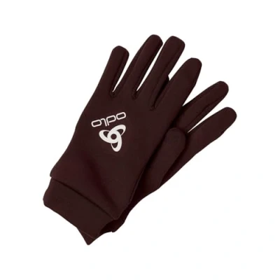 Image of Odlo Sports Gloves Men Women Stretch Fleece Liner I Ski Fudge
