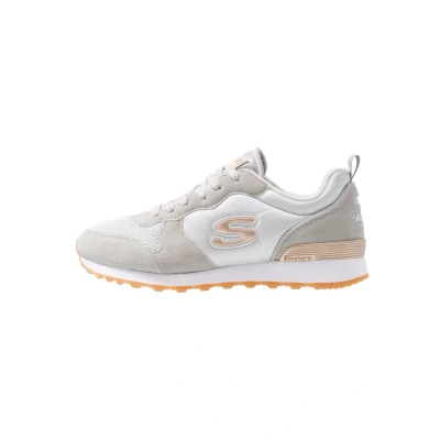 Image of Skechers OG 85 Trainers, Women&#039;s, Size: 3, Light grey Leather and textile