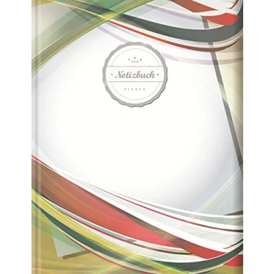 Image of Blanko Notizbuch (©Star, A4, 156 Seiten, Softcover) Mit Register + Seitenzahlen Leeres zum Selbstgestalten, Zeichenbuch, Skizzenbuch, Blankobuch, Malbuch „Modern“