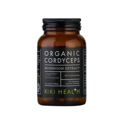 Image of KIKI Health Organic Cordyceps Extract Mushroom (60 Vegicaps)